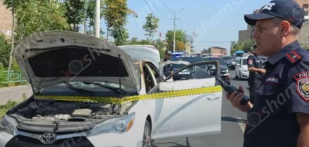 Ուլնեցի փողոցում հրդեհ է բռնկվել «Toyota Camry»-ում․ վարորդը տեղափոխվել է հիվանդանոց․ shamshyan.com
