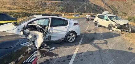 Սևանում բախվել են «Chevrolet»-ն ու «Nissan»-ը. կան վիրավորներ. shamshyan.com