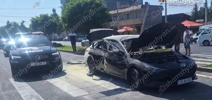 Երևանում «Hyundai» մակնիշի ավտոմեքենա է պայթել. shamshyan.com 