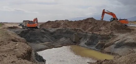 Արաքսում ապօրինի ավազ է արդյունահանվել