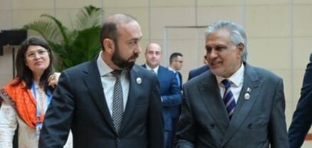 Արարատ Միրզոյանը հանդիպում է ունեցել Պակիստանի ԱԳ նախարար Մոհամմադ Իշաք Դարի հետ