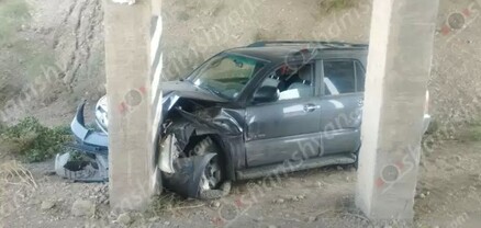 Ավշարում բախվել են «Լադա»-ն և «Mitsubishi»-ն․ 1 հոգի տեղում բուժօգնություն է ստացել․ shamshyan.com