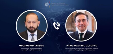 Հայաստանի և Իսպանիայի ԱԳ նախարարները քնննարկել են գործընկերության զարգացմանն ուղղված աշխատանքները