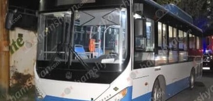 50 համարի երթուղին սպասարկող ավտոբուսի ապակու կոտրվելու դեպքով քրվարույթ է նախաձեռնվել