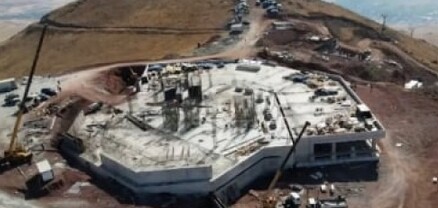 Historic construction of Jesus Christ monumental statue-complex launched at 2,500 meters