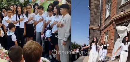 Գյումրիի դպրոցներում «Սեպտեմբերի 1»-ը օրհներգով են սկսել