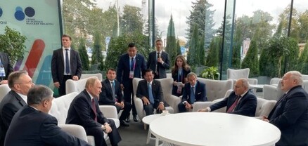 First images emerge of Nikol Pashinyan’s meeting with Vladimir Putin