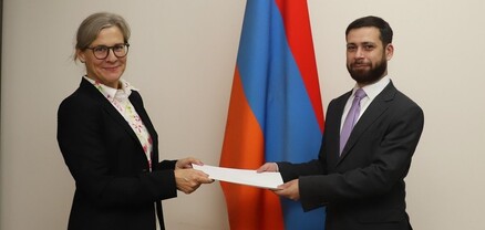 Շվեդիայի Թագավորության նորանշանակ դեսպանն իր հավատարմագրերի պատճենն է հանձնել ՀՀ ԱԳ նախարարի տեղակալին