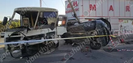 Պարզվել է Արմավիրում տեղի ունեցած խոշոր վթարի մասնակից վարորդների և վիրավորների ինքնությունը, որոնցից 3-ը անչափահասներ են
