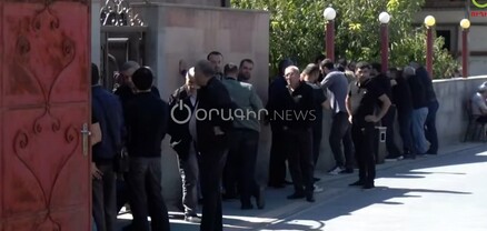 Իրավիճակը Փարաքարի սպանված համայնքապետի տան դիմաց. ՈւՂԻՂ