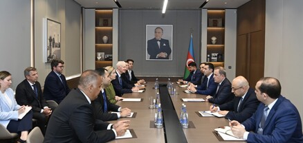 Բայրամովը «Միջին միջանցքի» ներկայացուցիչների հետ քննարկել է Հայաստանի և Ադրբեջանի միջև կնքված վաշինգտոնյան համաձայնագիրը
