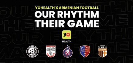 YoHealth-ը դարձել է հայկական 5 ֆուտբոլային ակումբների հովանավոր