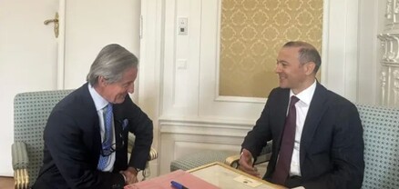 Վիեննայում Արմեն Գրիգորյանն ու Պետեր Լաունսկին անդրադարձել են «Խաղաղության խաչմերուկ» նախագծին
