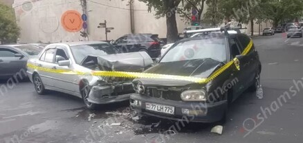 Ավտովթար՝ Երևանում․ բախվել են «Mercedes»-ը և «Volkswagen»-ը․ կա վիրավոր