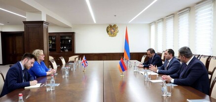 Սուրեն Պապիկյանը և դեսպան Քոուլը քննարկել են պաշտպանության ոլորտում Հայաստան-ՄԹ համագործակցությանը վերաբերող հարցեր