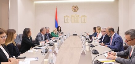«Հայաստան» խմբակցության անդամները հանդիպել են ԵԽ պատգամավոր Նաչո Սանչես Ամորի հետ