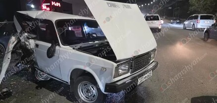 Երևանում բախվել են «ՎԱԶ 2107»-ն ու «Toyota»-ն, հայրն ու անչափահաս որդին հոսպիտալացվել են. shamshyan.com