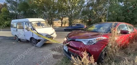 Խոշոր ավտովթար՝ Լոռու մարզում․ բախվել են Toyota-ն և մարդատար «Գազել»-ը․ կա 7 վիրավոր