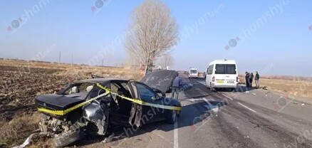 Ավտովթար՝ Գեղարքունիքի մարզում․ Մարտունի-Վարդենիս ավտոճանապարհին բախվել են «Mercedes»-ը և «Opel»-ը․ կա 4 վիրավոր