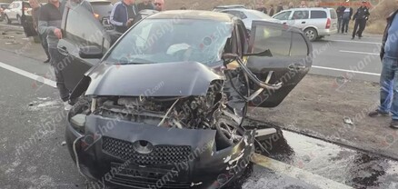 Կոտայքում բախվել են «Audi Q5»-ն ու «Toyota»-ն․ վիրավորի վիճակը ծայրահեղ ծանր է. shamshyan.com