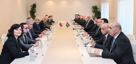 Ադրբեջանի Գաբալա քաղաքում Մհեր Գրիգորյանի և Շահին Մուստաֆաևի նախագահությամբ տեղի է ունեցել սահմանազատման հարցերով հանձնաժողովի 12-րդ հանդիպումը