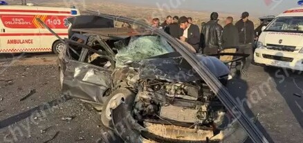 Երևան-Գյումրի ավտոճանապարհին բախվել են BMW X5-ը և Opel Astra-ն․ կա 3 վիրավոր․ shamshyan.com