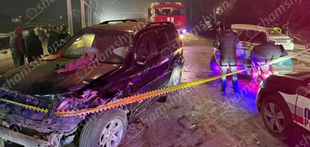 Ավշար գյուղում բախվել են «Prado»-ն, «Mercedes»-ն ու «ԳԱԶ 2410»-ը. կա 5 վիրավոր. shamshyan.com