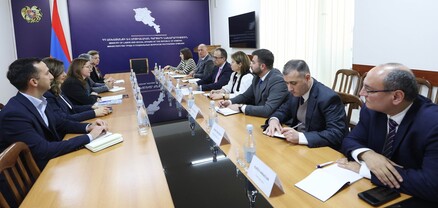 Արսեն Թորոսյանն ընդունել է Հայաստանում ՅՈՒՆԻՍԵՖ-ի ներկայացուցիչ Քրիսթինե Վայգանդին