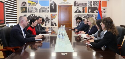 Ժաննա Անդրեասյանն ու ՀՀ-ում Շվեյցարիայի դեսպանը քննարկել են համագործակցությունը մշակույթի ոլորտում