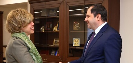 Սուրեն Պապիկյանն ու Եգիպտոսի դեսպանը քննարկել են տարածաշրջանային ու միջազգային անվտանգությանը վերաբերող հարցեր