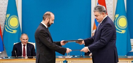 Հայաստանի և Ղազախստանի ԱԳ նախարարությունների միջև մի շարք փաստաթղթեր են ստորագրվել