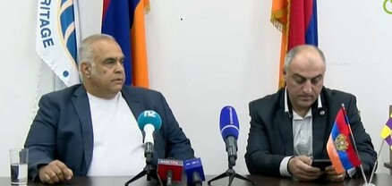 Րաֆֆի Հովհաննիսյանի և Արկադի Փայտյանի ասուլիսն էջմիածնում․ ՈւՂԻՂ