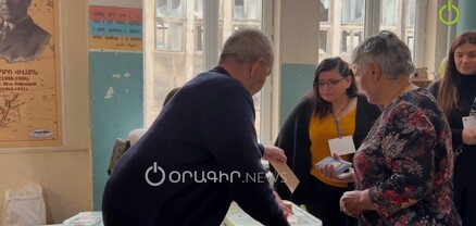 Սա երևի իմ վերջին ընտրությունն է. տարեց տղամարդը, չնայած դժվար էր քայլում, մասնակցեց քվեարկությանը