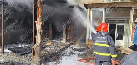 Արտակարգ դեպք՝ Երևանում. հրդեհ է բռնկվել Արշակունյաց պողոտայում գտնվող պահեստային հատվածում