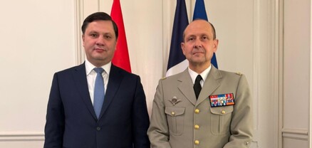 Ֆրանսիայում ՀՀ դեսպանն ու Ֆրանսիայի նախագահի ռազմական գծով խորհրդականը քննարկել են պաշտպանական համագործակցությանն առնչվող հարցեր