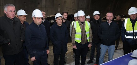 Հայաստանի և Վրաստանի ՏԿԵ նախարարները հետևել են թունելների շինաշխատանքների ընթացքին