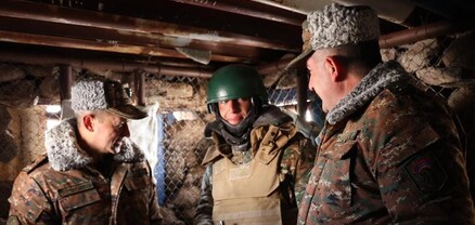 ԶՈՒ ԳՇ պետն այցելել է արևելյան սահմանագոտի
