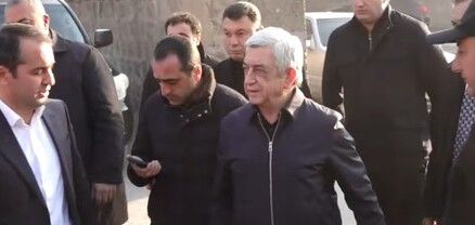 Մայր Աթոռի բակում տեղի ունեցածը հայրենադավություն էր. Սերժ Սարգսյան