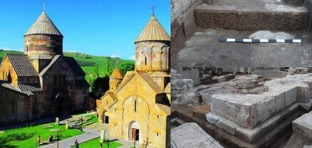 Կեչառիսի կողքին հայտնաբերվել են միջնադարյան գերեզմանոց և վաղմիջնադարյան եկեղեցի