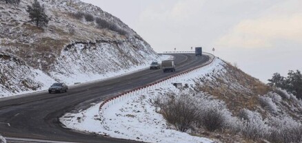 Միջպետական և հանրապետական նշանակության բոլոր ճանապարհները բաց են․ ձյուն է տեղում