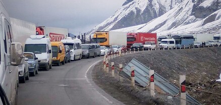 Վերին Լարսը փակ է բեռնատարների համար