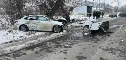 Գետափում բախվել են Lexus-ը, Opel-ը և «ՎԱԶ 2101»-ը․ վերջինը բաժանվել է 2 մասի․ կան վիրավորներ․ shamshyan.com