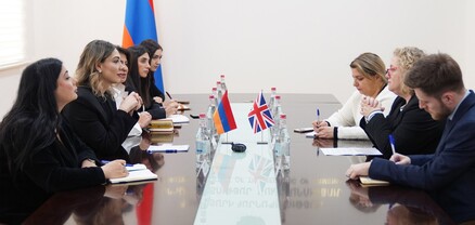 Սրբուհի Գալյանը ՄԹ դեսպանի հետ քննարկել է սահմանադրական բարեփոխումների ընթացիկ աշխատանքները