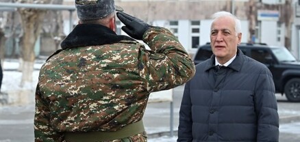 Վահագն Խաչատուրյանն այցելել է սահմանային զորամաս