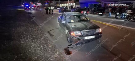 Վանաձորում «Mercedes»-ը վրաերթի է ենթարկել ճանապարհը չթույլատրելի հատվածով հատող 73-ամյա հետիոտնի․ նա տեղում մահացել է. shamshyan.com
