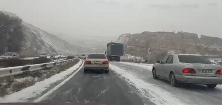 Մերկասառույց, վթարներ՝ Սևան-Երևան ճանապարհին. Հրազդանի ճանշինը «էշի ականջում քնած է»