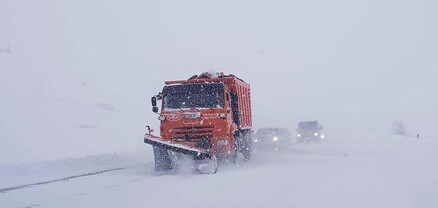 Ձյուն և բուք. իրավիճակը ճանապարհներին