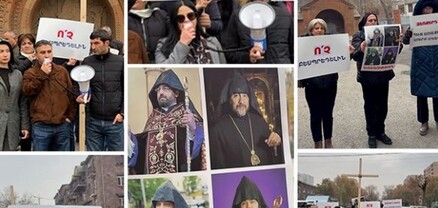 «Մայր Հայաստան»-ի ակցիան՝ ի պաշտպանություն Եկեղեցու և ազատազրկված սրբազանների