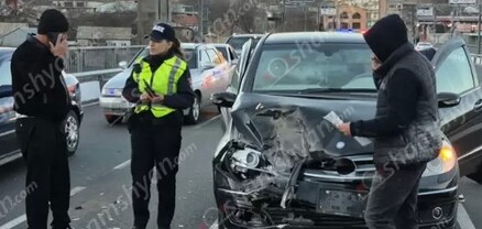 Վանաձորի «Սատանի կամրջի» վրա բախվել են «Mercedes»-ը «Opel Astra»-ն․ shamshyan.com