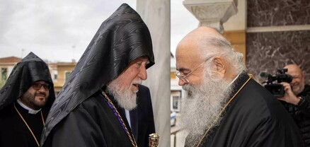 Արամ Ա-ն բանակցություններ է վարել Կիպրոսի ուղղափառ եկեղեցու առաջնորդի հետ